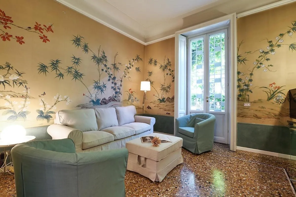 Charming Liberty-Style Villa With Garden And Parking Near City Life location